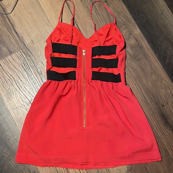 bebe red dress XS - Picture 3 of 5